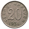 Республика Тува. 20 копеек 1934 года., Аукцион: Numismat.Ru от 3 000 RUB