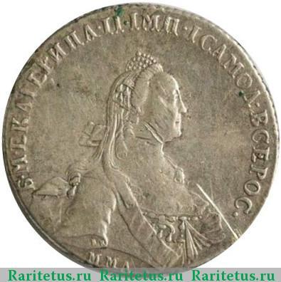1 рубль 1775 года ММД-ВК-СА 