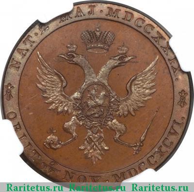 модуль полтины 1796 года  