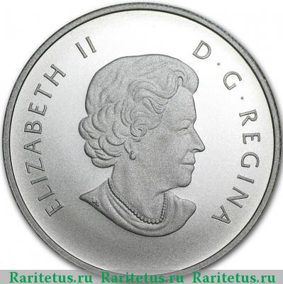 10 долларов (dollars) 2013 года  Канада Канада proof