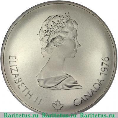 10 долларов (dollars) 1976 года  футбол Канада