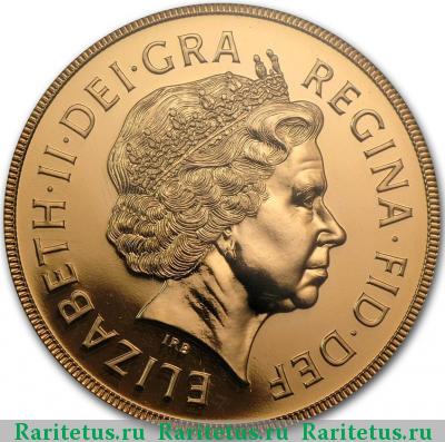 5 фунтов (pounds) 2000 года  Великобритания