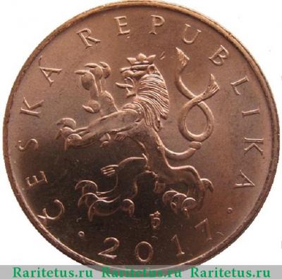 10 крон (korun) 2017 года   Чехия