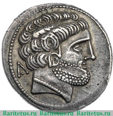 денарий (denarius) 120-20 до н. э. годов   Древняя Испания