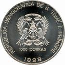 1000 добр 1998 года   Сан-Томе и Принсипи