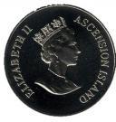 50 пенсов 1998 года   Остров Вознесения