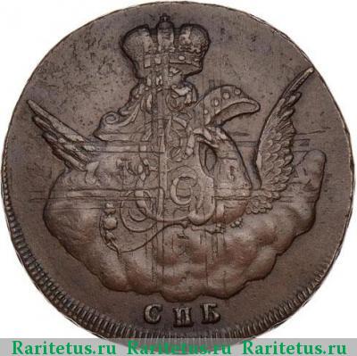 1 копейка 1755 года СПБ 