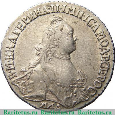 полуполтинник 1766 года ММД-EI 