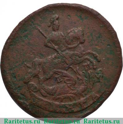 денга 1764 года ЕМ 