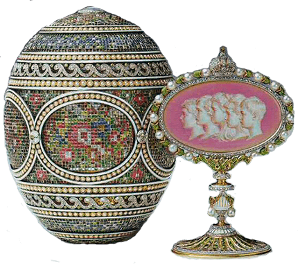 Мозаичные шкатулки Карла Фаберже