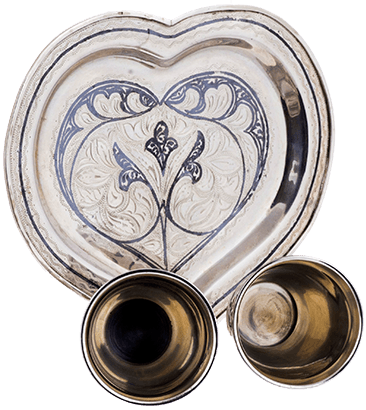 Продать серебряные подносы в СПБ