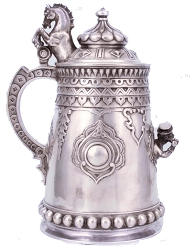 Серебряные пивные кружки Сазикова