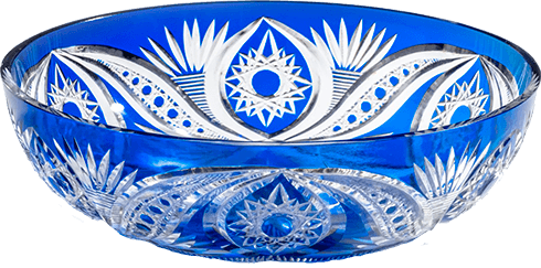 Оценка хрустальных фруктовниц