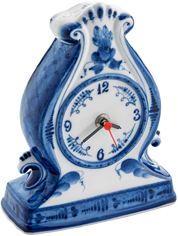 Оценка часов Гжель