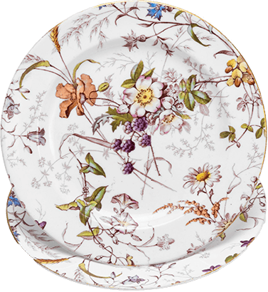 Оценка наборов фарфоровых тарелок