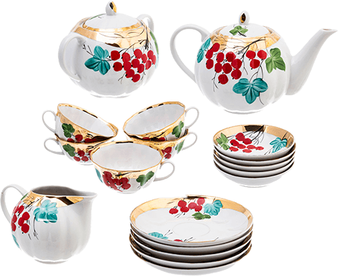 Фарфоровые сервизы Дулево