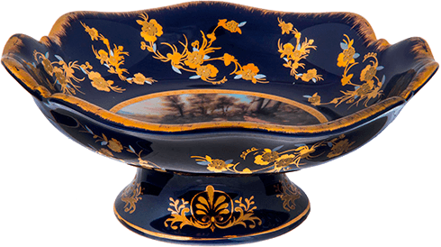 Оценка фарфоровых фруктовниц