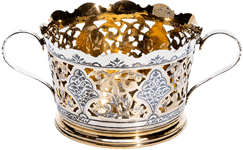 Оценка серебряных конфетниц