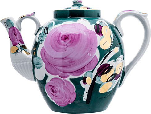 Фарфоровые чайники Дулево