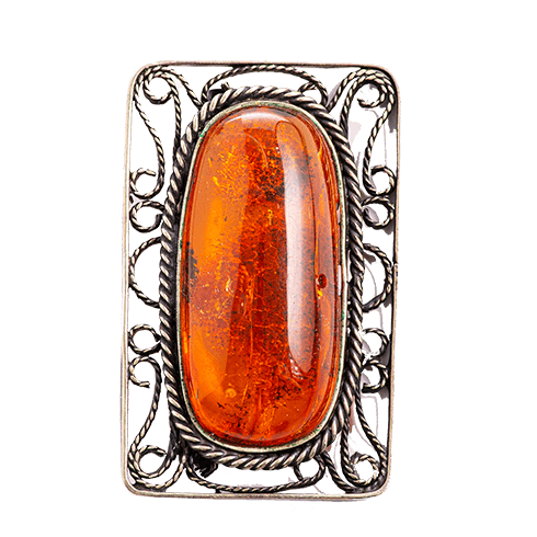 Старинные броши