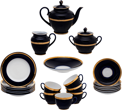 Фарфоровые сервизы Ленинградского фарфорового завода