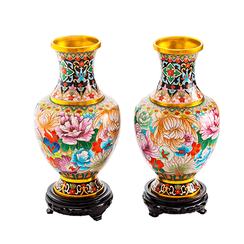 Вазы клуазоне