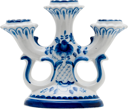 Оценка подсвечников Гжель